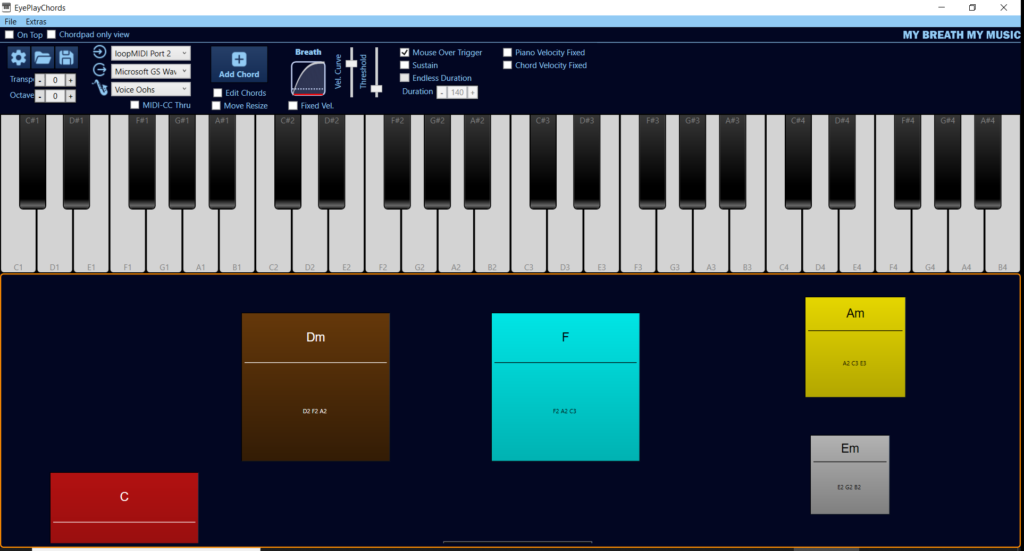 Hengitykseni Musiikkini | EyePlayChordsHengitykseni Musiikkini | EyePlayChords  