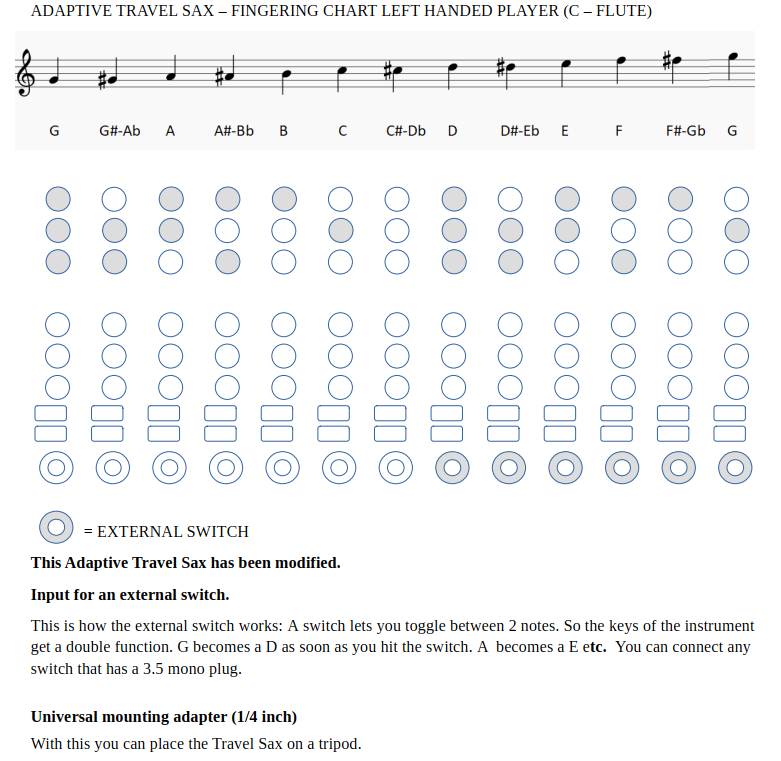 My Breath My Music | Adaptive Travel Sax